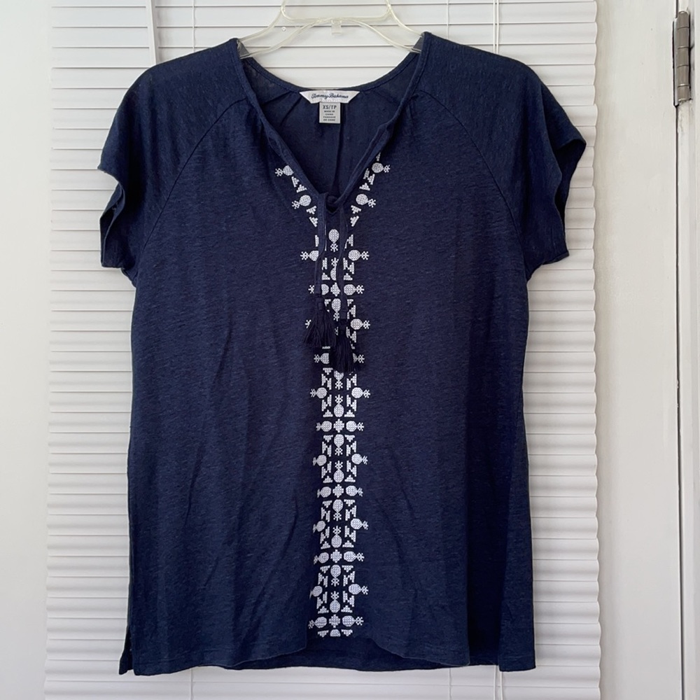 Tommy Bahama XS Petite Top NWOT